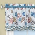 thumbnail image 3 of Achim Coastal Tier and Valance Window Curtain Set - Blue, 3 of 4