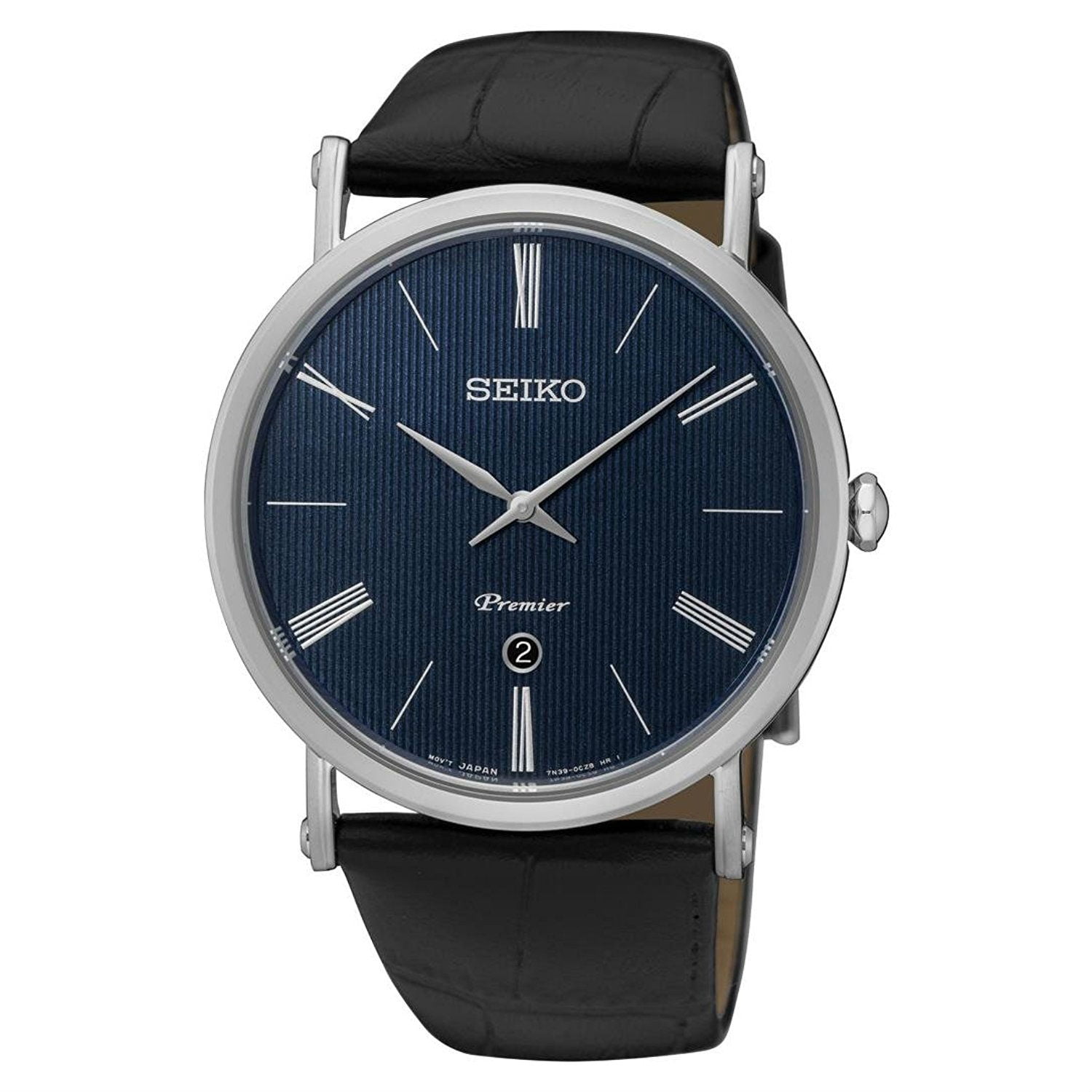seiko premier blue