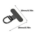 thumbnail image 5 of Yokua Metal Phone Tethers Tab Phone Lanyard Pad for Quiet & Secure Strap Attachment, 5 of 18