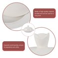 thumbnail image 2 of EIMELI Ceramic Dinner Plate Round White 1Set 20x7.9x4.3in, 2 of 8