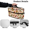 thumbnail image 5 of HELLHERO Maple Leaf Pattern Portable Iron Storage Bag Polyester Dustproof with Handle Travel, Case Only, 5 of 6