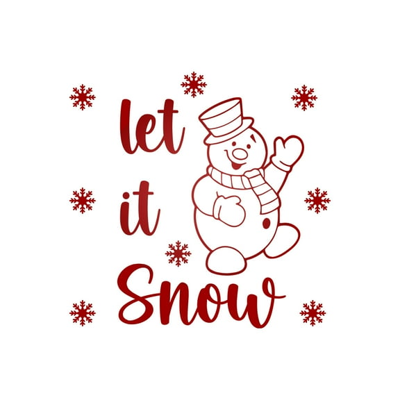 ''Merry Grinchmas Christmas Ornamen Decal'' - 22" x 15" - for Christmas Season Living Room, Dining Room, Window, Decoration Vinyl Wall Art