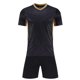 thumbnail image 1 of Odeerbi Conjunto de Uniformes de Entrenamiento de Fútbol de Malla de Niños Y Niñas Color Sólido Pantalones Cortos de Camiseta de Manga Corta Conjunto Atlético Seco Rápido Para 1-12 Años, 1 of 5