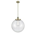 thumbnail image 3 of Innovations Lighting  Franklin Restoration Beacon - 1 Light 16" Stem Hung Pendant Antique Brass/Seedy, 3 of 5