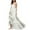 White, variant on Jamsmile Womens Dress Spaghetti Strap Backless Bohemian Beach Long Dresses Casual Solid Color Cotton Party Maxi Dress