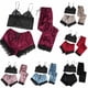 thumbnail image 4 of Pijama sexy de tres piezas para mujer, pijama de tres piezas de encaje de terciopelo de encaje de color sólido, camisón, ropa de dormir Fridja  nalpqowj49031, 4 of 4