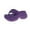Purple, variant on HNMKIU Slippers for Women Outdoor Summer Beach Flip Flops Thick Sole Comfortable Open Toe Sandals Casual Everyday Footwear Platform Women Style Black,6.5