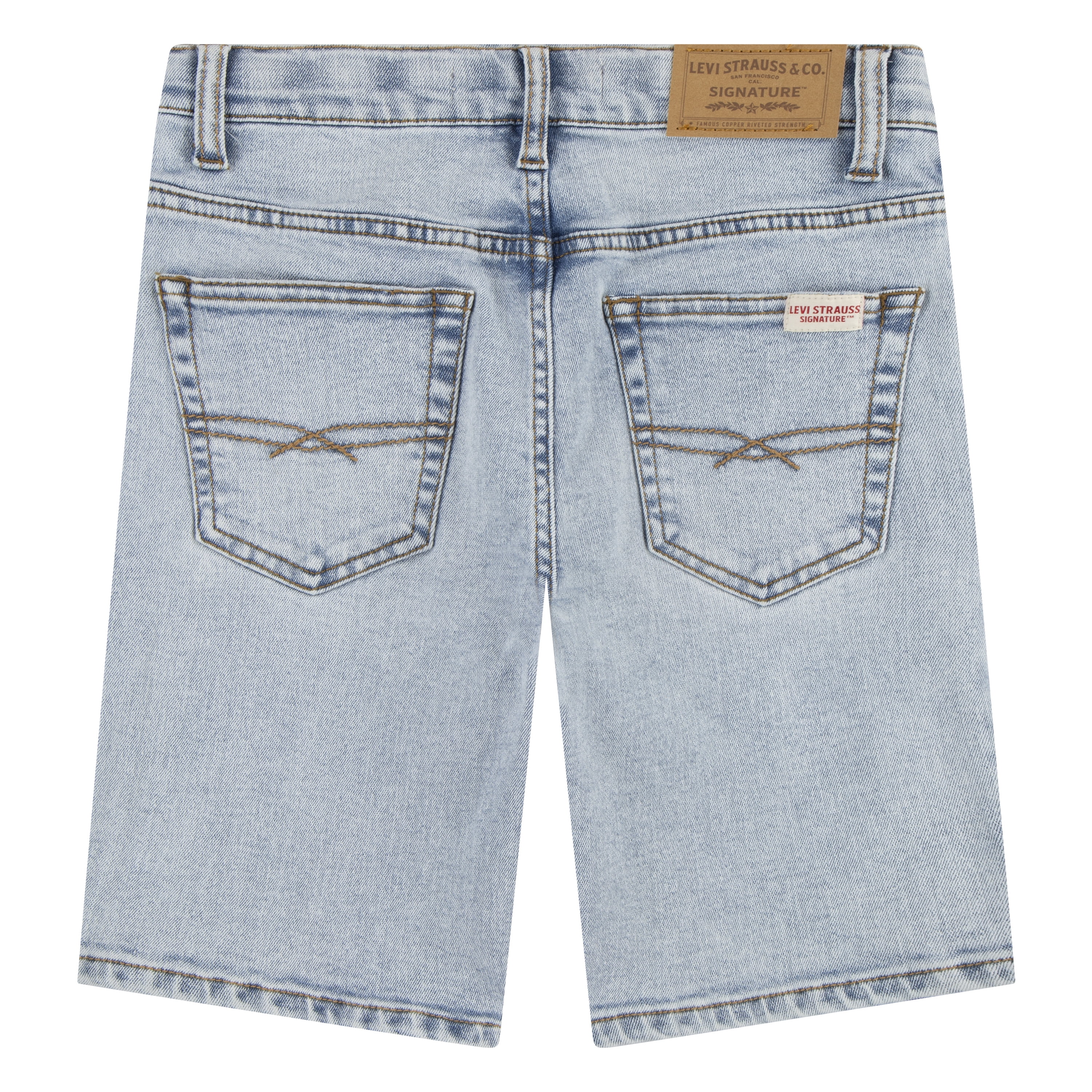 Levi Strauss Signature Boys Slim Fit Denim Shorts, Sizes 4-18