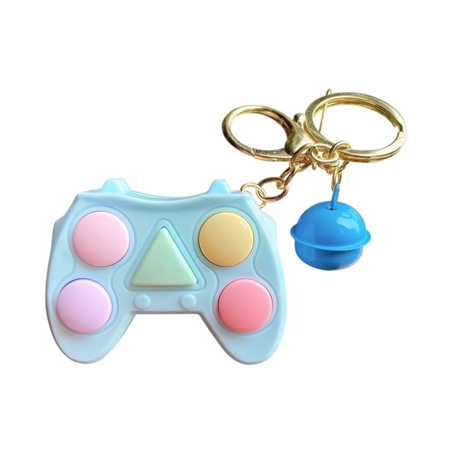 IROINID Mini Handle Game Keychain LED Electronic Memory Games For Kids Adults