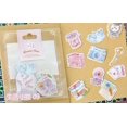 thumbnail image 1 of 70 unids/pack Kawaii pegatinas románticas pequeñas pegatinas pintadas acuarela diario foto pegatinas decorativas suministros escolares, 1 of 4
