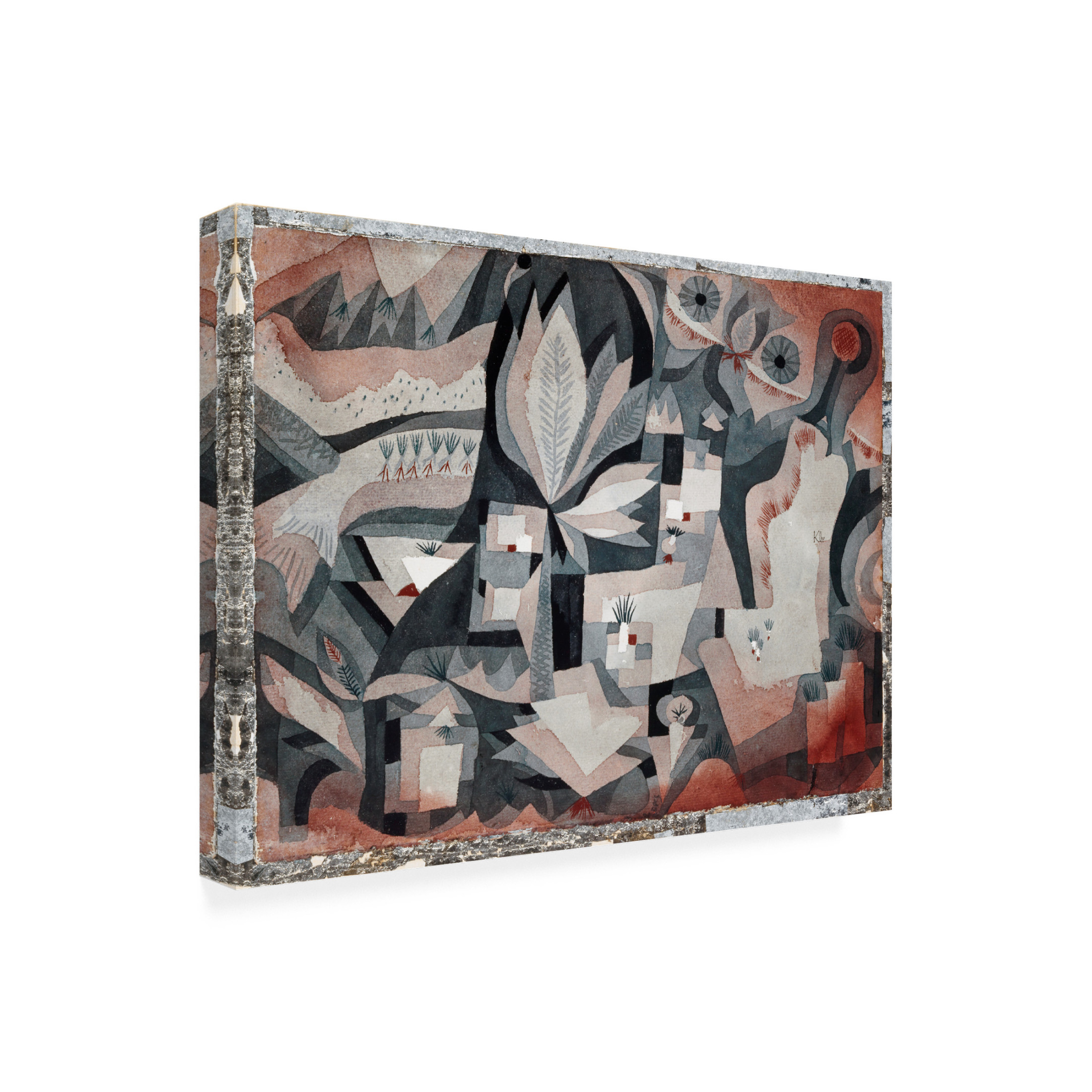 Trademark Fine Art Pictufy Dry Cooler Garden 1921 Canvas Wall Art