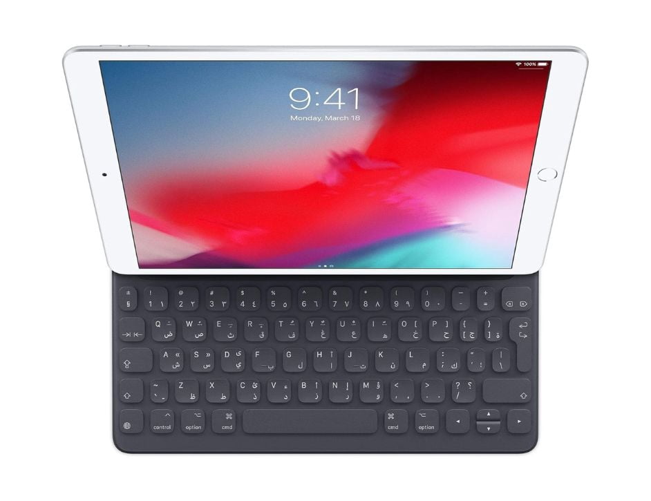 iPad Smart Keyboard ブラック Apple Smart Keyboard for iPad 7th/8th/9th Gen, Air 3rd Gen + more