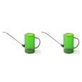thumbnail image 4 of Billuyoard Regadera de 1L para patio, Cubo de aspersión para plantas, caño largo, tetera de plástico de acero inoxidable de gran capacidad, Verde 2piezas, 4 of 6
