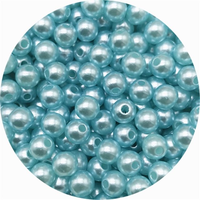 4/6/8/10mm Acrylic Beads Round Shape Loose Spacer Beads For Jewelry Making DIY Charms Bracelet Necklace Accessories
