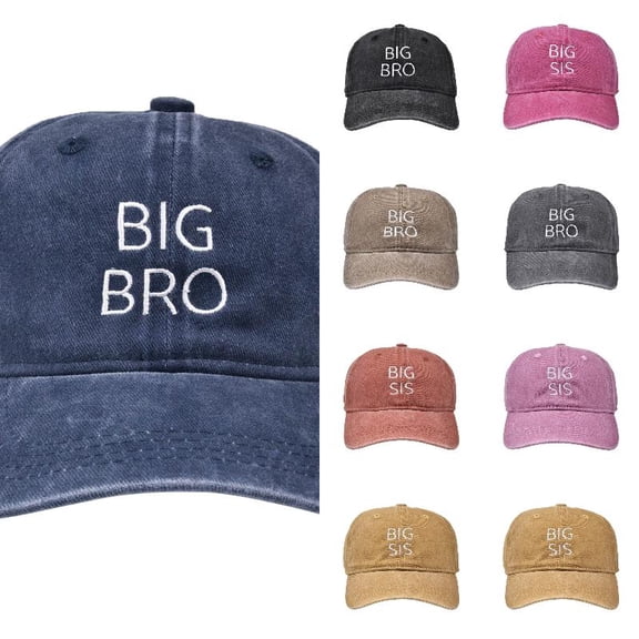 oqasdz Kids Baseball Cap with Embroidered Letters Sun Adjustable Washed Hat for Boys and Girls Sports Daily Wear Casual Outdoor