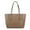 Taupe, variant on Robin Vegan Leather Women's Tote Bag, Shopper Shoulder Purse Handbag by Mia K - Taupe