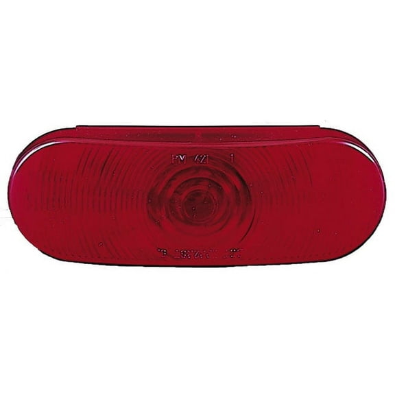 Peterson 421R Red 6.5-Inch Oval Stop Turn and Tail Light