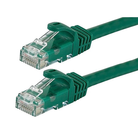 Monoprice Flexboot 25ft Cat6 Snagless UTP Network Patch Cable  Green price history on PriceWatchPro