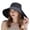 7007 Black, variant on Women's Style Wide Brim Fisherman Hat, Double Layer UV Protection Quick Dry Waterproof Outdoor Sun Hat