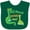 Green, variant on Inktastic My Nonna Loves Me Grandson Boys Baby Bib