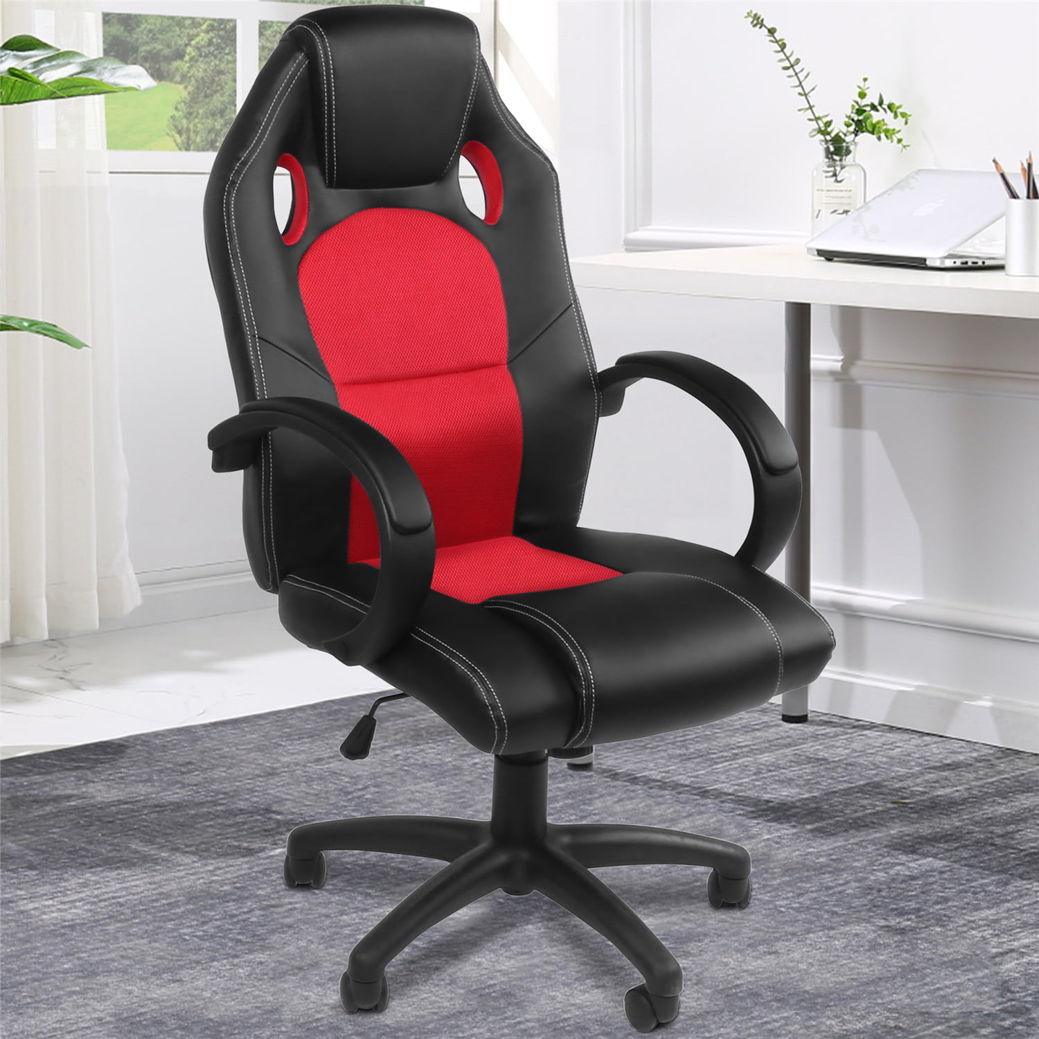 Homepraise Ergonomic Computer Chair High Back Leather Office Desk Chair