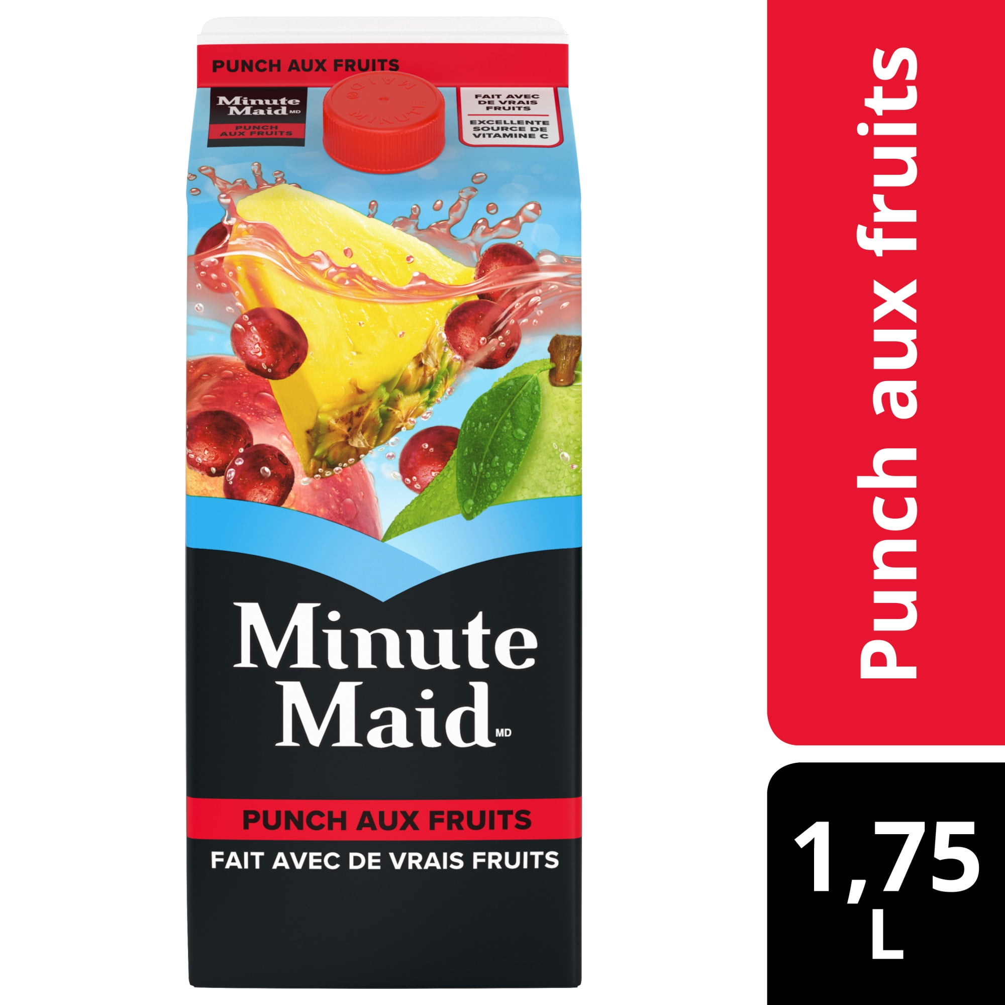 Minute Maid Fruit Punch Gable top, 1.75 Liters