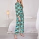 thumbnail image 3 of Balery Turtles And Seahorses Conjunto de Pijama con Estampado para Mujer, Conjunto de Dos Piezas con Manga Larga, Ropa de Dormir Suave con Bolsillos, Pijamas Cómodos-Medium, 3 of 7