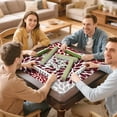 thumbnail image 7 of Traditional Boho Style Rubber Mahjong Table Cover 31.5x31.5 Inch Large Mat Features Non-Skid Bottom for Stability and Noise Reduction for Tiles and Games, 7 of 7
