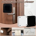 thumbnail image 3 of COM1950s Automatic Door Closer,Auto Door Closer,Multifunctional Household Automatic Punch- Buffering Retractable Door Closer, 3 of 7