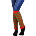 thumbnail image 4 of TeeHee Gift Box Women's Fashion and Christmas Holiday Leg Warmers Multi-Pack, 4 of 10