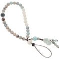 thumbnail image 3 of 1 unidad de cordón de teléfono Agalmatolite, correa corta para teléfono móvil, cordón de estilo chino, cuerda colgante para muñeca, cadena verde, 3 of 6