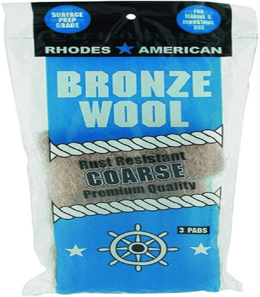 Lustersheen 5" diameter Bronze Wool Polishing Pad ` Great shower tile cleaner!! 