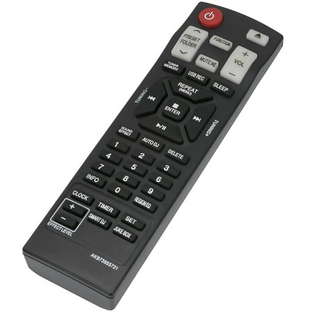New AKB73655721 Remote for LG Home Audio CM8530S CMS8530F CMS8530F/W CMS8530W