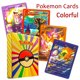 thumbnail image 2 of 27-55pcs Cards Colorful Pikachu Gold Silver Black Colorful Vmax GX Vstar English Spanish French Collection Card Toy Gift, 2 of 5