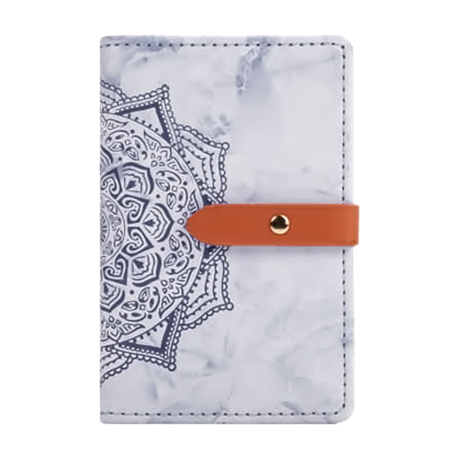 Universal Back Mount Leather Card Sleeve for Phones - Purple