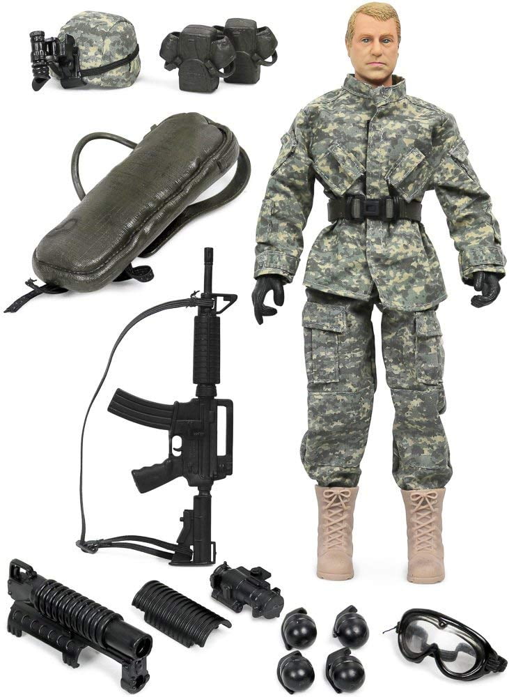 Click N' Play Special Ops Navy Seal Swat Team Action Figure Play Set With  Accessories.