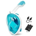 thumbnail image 1 of Máscara para Snorkel de Libre Respiración (Grande-Verde) XTREPID Tubo de Snorkel Desmontable, 1 of 7