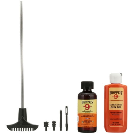 Hoppes 9 Pistol Cleaning Kit 55 pc. Pack (Best Pistol Cleaning Rod)