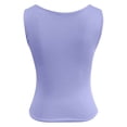 thumbnail image 6 of Fgnfyis Women's Tops Square Neck Sleeveless Double Layer Fitted Camisole Tank Top for Casual Wear and Style Womens Tank Tops Purple XS, 6 of 6
