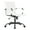 White, variant on LeisureMod Harris Leather Office Desk Chair with Swivel Armrests Modern Adjustable Executive Conference Chair for Office and Home (Light Brown)