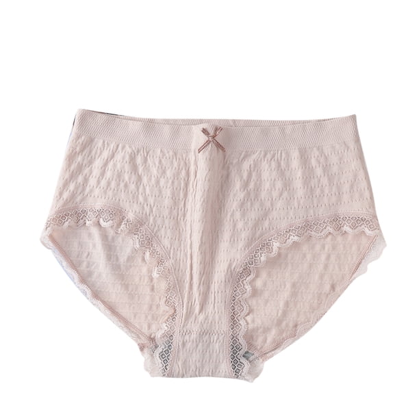 Gibobby Ropa Interior Elástica Pantalones burbujas para mujer, bragas transpirables cómodas con parte inferior algodón, bragas triangulares antideslumbrantes sin costuras (Rosa,Talla única)