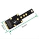 thumbnail image 5 of Tarjeta Adaptadora SSD MSATA una NGFF KEY B Módulo Multifunción M.2 KEY BL una MINI PCIE, 5 of 7