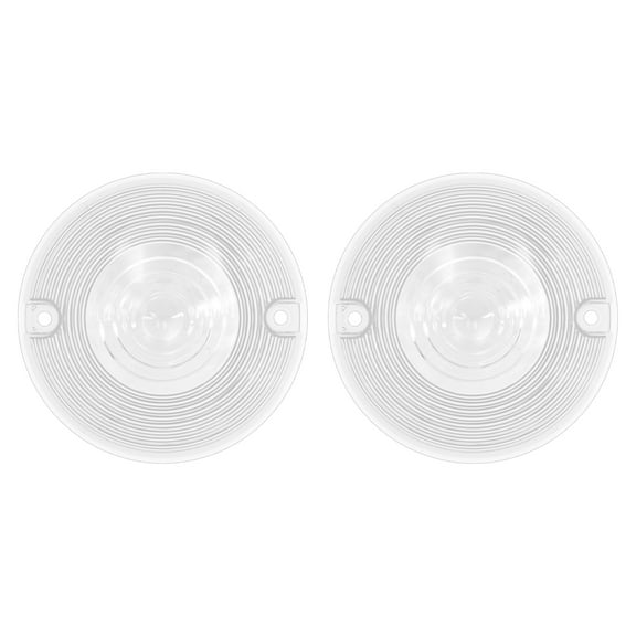 Clear Turn Signal Light Lens Cover For Harley Touring Road King Glide 1986-2023