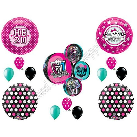 MONSTER HIGH ORBZ HB2U Birthday Party Mylar Balloon Decorations Supplies