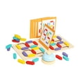thumbnail image 3 of Rompecabezas cognitivo de números para niños, bloques de construcción cognitivos, modos de juego versátiles, juguete educativo de aprendizaje para, 3 of 9