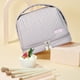 thumbnail image 1 of pstuiky Neceser de maquillaje impermeable para viajes, bolsa de aseo separada para artículos húmedos y secos, de imitación piel., 1 of 6