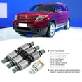 thumbnail image 4 of Kit d'Électrovanne de Transmission Kit d'Électrovanne 7 Pcs Électrovanne Corps Solénoïde 6R60/6R80 Adapté pour, 4 of 8