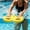 Yellow, variant on YingYouFu Foam Water Float Disc Pool Paddle, Hand Held Aerobic Workout Float for Water Exercise, Durable Aquatic Gear for Pool Workout, Water Training, Aquatic Activity, Premium Swim Equipment