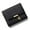 Black, variant on KALUNMA Bifold Wallet Women Leather RFID Blocking Card Holder Compact Wallet Zipper Coin Pocket with ID Window
