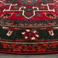 thumbnail image 3 of Safavieh Vintage Hamadan Dania Oriental Area Rug, Red/Multi, 6'7" x 6'7" Round, 3 of 8